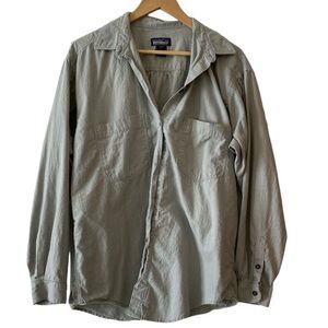 Patagonia Women's Light Weight Flannel Organic Cotton Top L